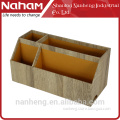NAHAM bamboo desktop desk cardboard paper organizer holder